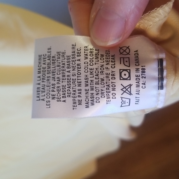 Mr Max Yellow Tank Top 3X - Picture 5 of 6